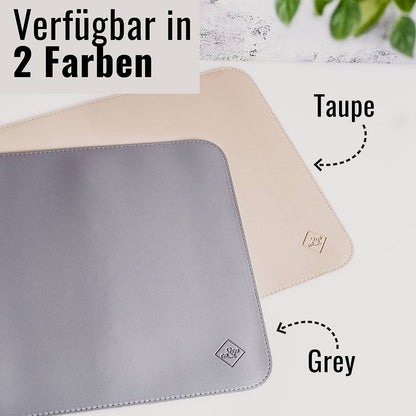 Set de gamelle en cuir vegan