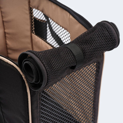 Sac de transport pour teckel et petits chiens avec matelas orthopédique