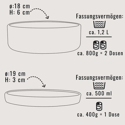 Gamelle en silicone avec couvercle