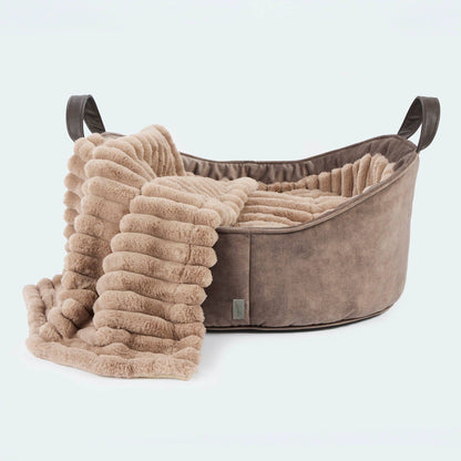 Lit douillet de luxe pour chien - Lit pour teckels et petits chiens