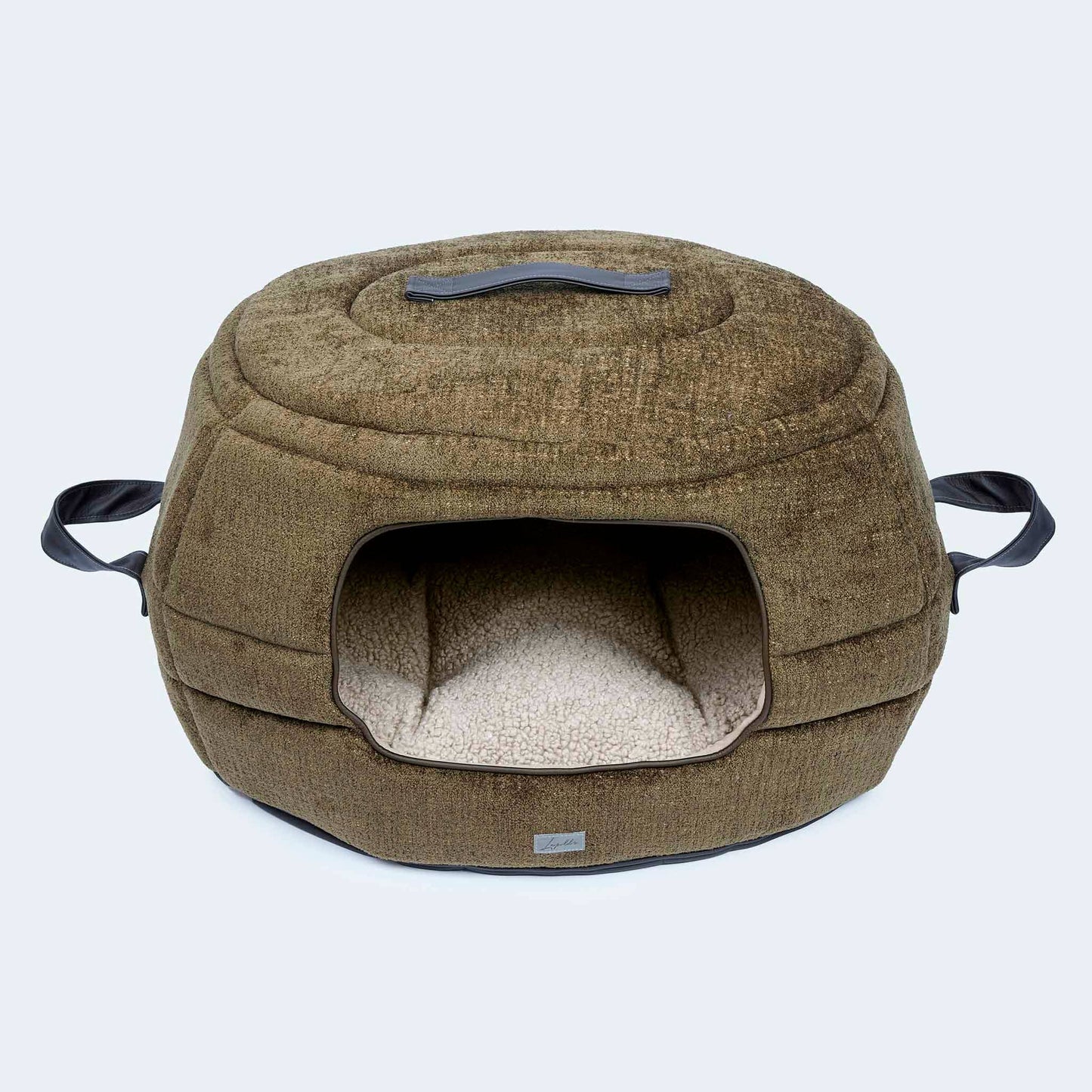 Tanière pour chien et lit pour chien Alpine olive