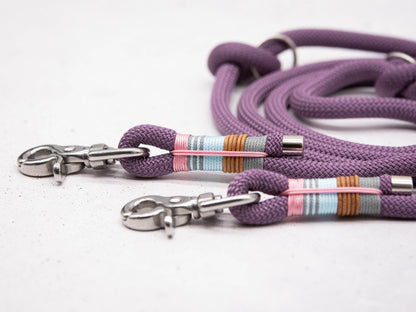 Laisse pour chien Purple Pastel Twist Dew