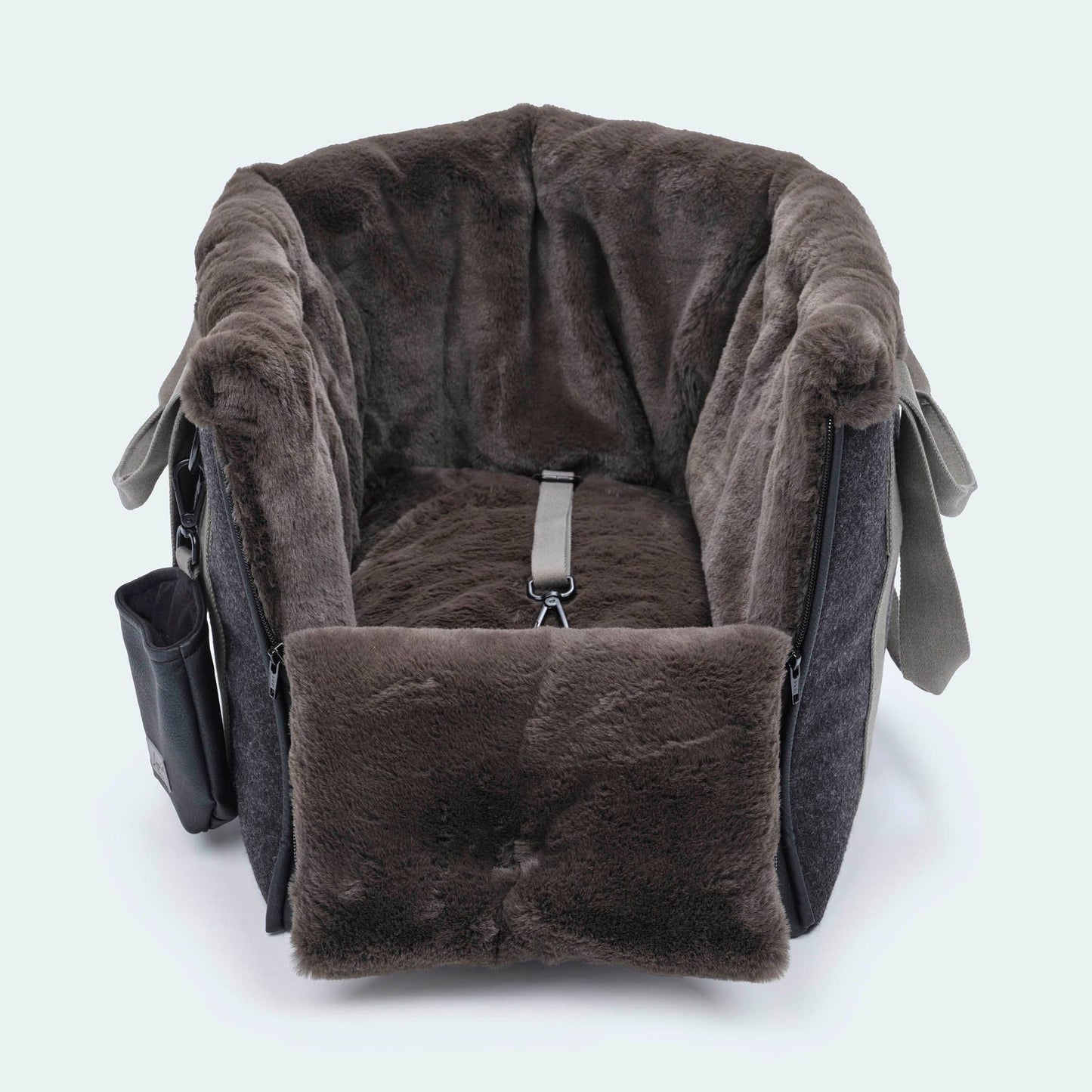 CosyBag Kitzbühel - Sac pour chien en loden pour teckels et petits chiens