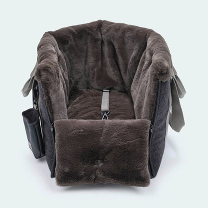 CosyBag Kitzbühel - Sac pour chien en loden pour teckels et petits chiens