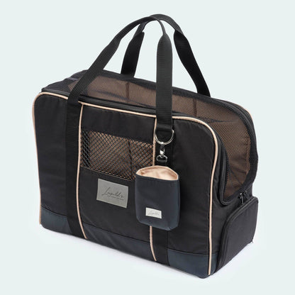 Sac de transport pour teckel et petits chiens avec matelas orthopédique