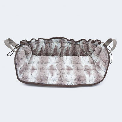 Coussin pour chien CosyCloud aspect lynx