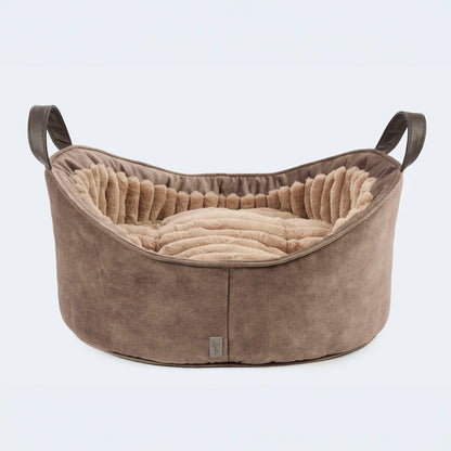 Lit douillet de luxe pour chien - Lit pour teckels et petits chiens