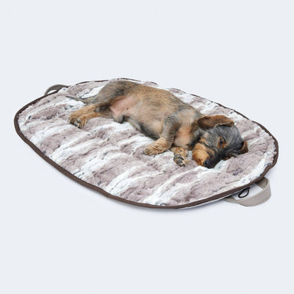 Coussin pour chien CosyCloud aspect lynx