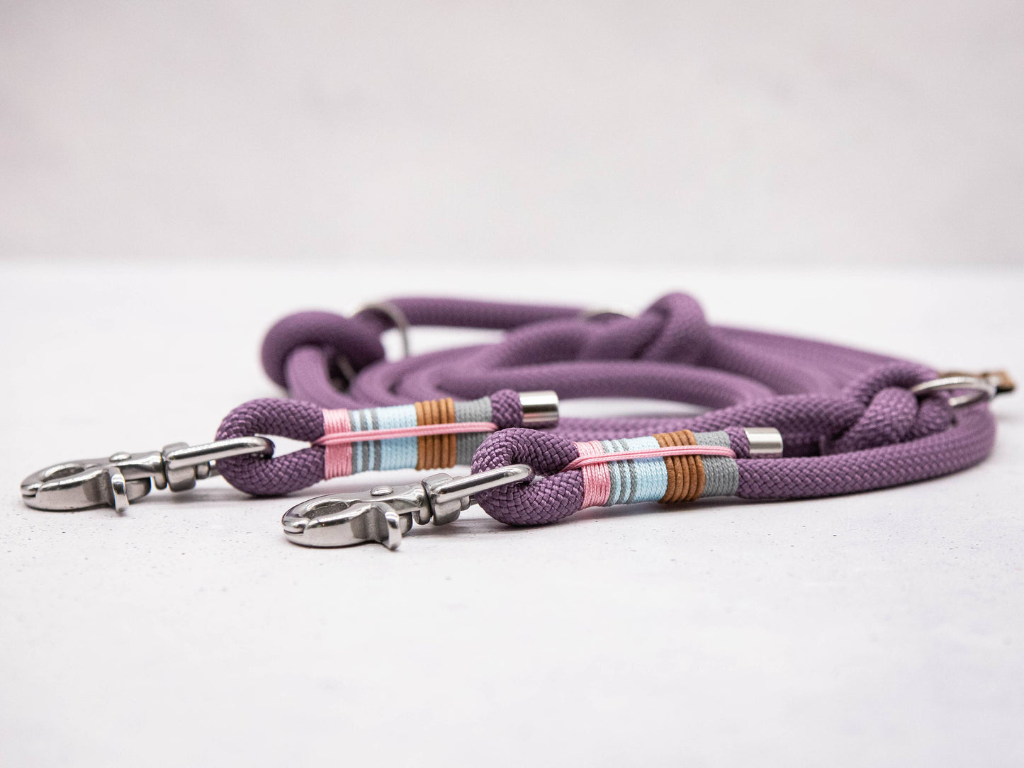 Laisse pour chien Purple Pastel Twist Dew