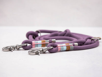 Laisse pour chien Purple Pastel Twist Dew