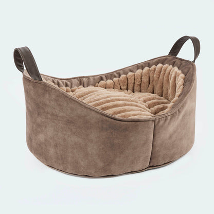 Lit douillet de luxe pour chien - Lit pour teckels et petits chiens