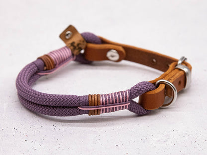 Collier rose mauve Twist Tau