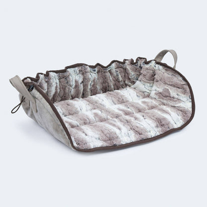 Coussin pour chien CosyCloud aspect lynx