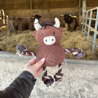 Harold, la vache des Highlands en jouet