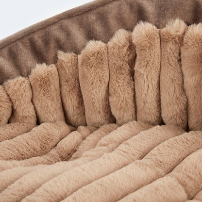 Lit douillet de luxe pour chien - Lit pour teckels et petits chiens