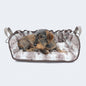 Coussin pour chien CosyCloud aspect lynx